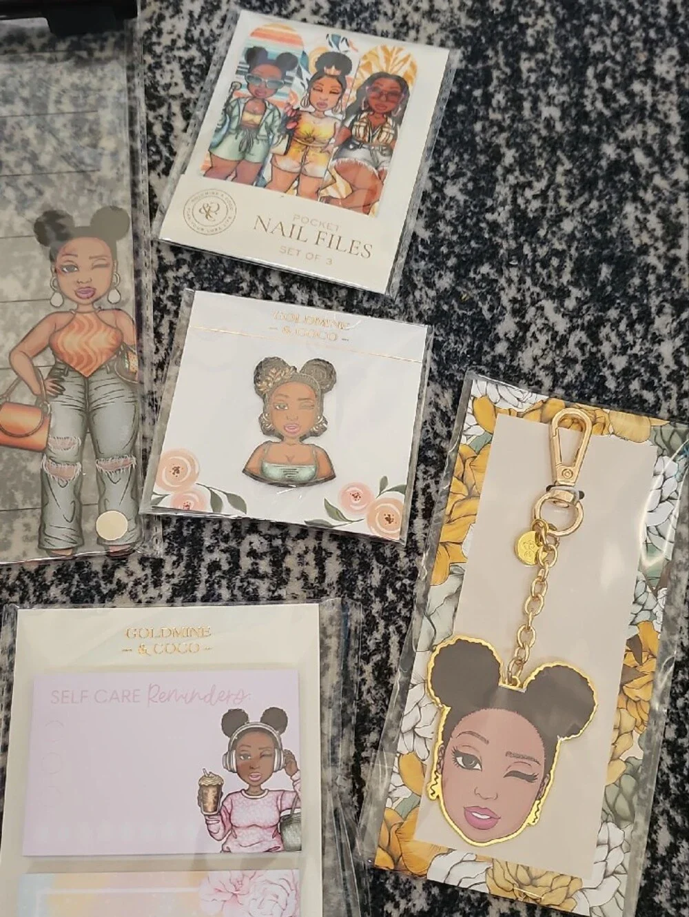 NWT Home Office Planner Set — Peyton Goldmine & Coco